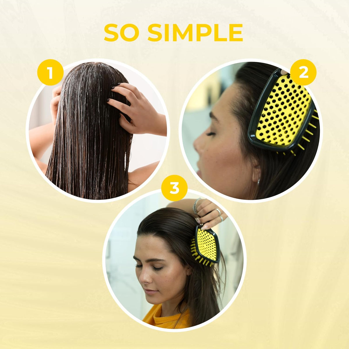 FHI Heat UNbrush Detangling Brush for Pain-Free Brushing on All Wet or Dry Hair Types — Durable DuoFlex Anti-Static Bristles, Lightweight Handle, Vented Hair Brush