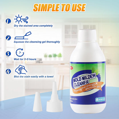 Home Stain Cleaner Gel,Black Stain Remover for Household, 8 Fl Oz