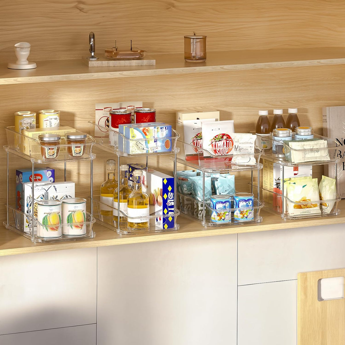 Bathroom Under Sink Organizers and Storage, Clear