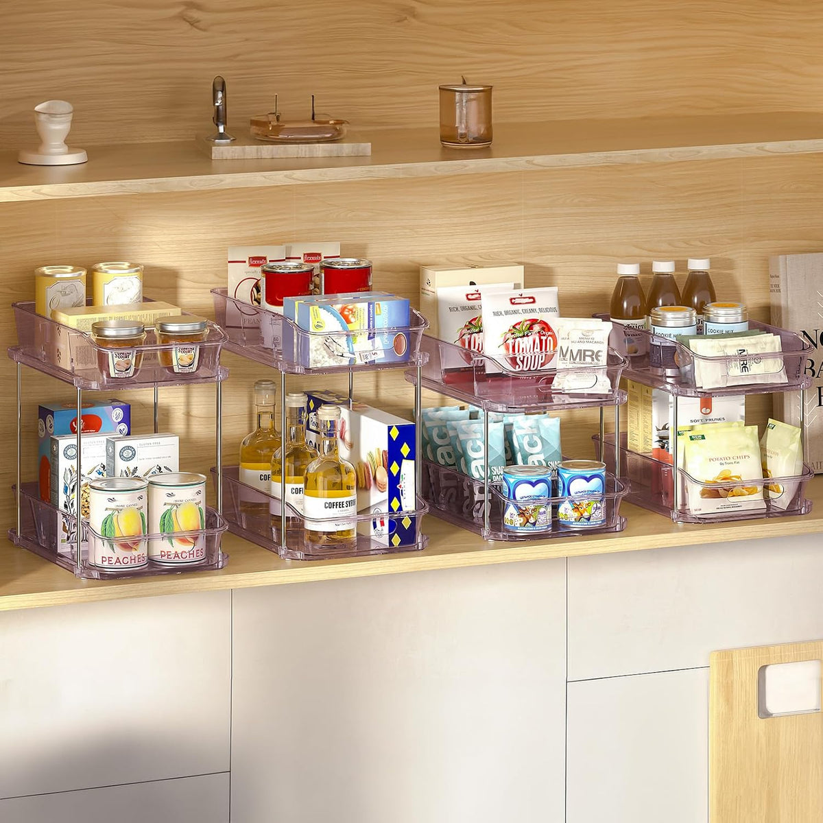 Bathroom Under Sink Organizers and Storage, Clear