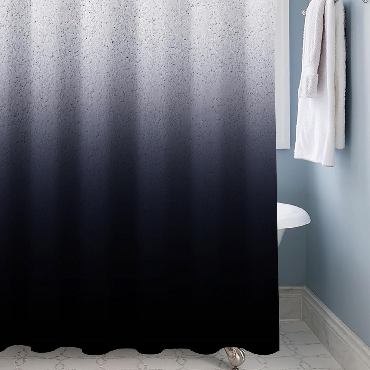 Shower Curtain Blue Eucalyptus Shower Curtains for Bathroom, Watercolor Leaf Shower Curtain Sets Waterproof Plant Shower Curtain Leaves Fabric Cloth Bathroom Curtains 72x72 inch with Hooks