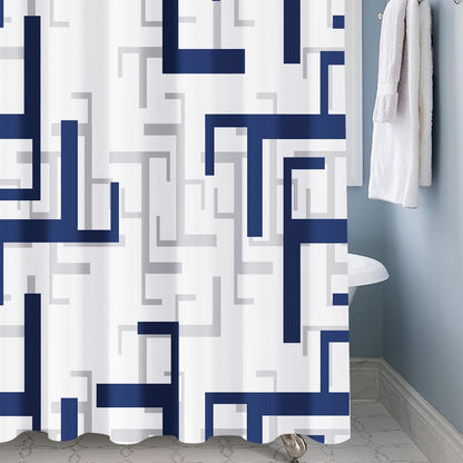 Shower Curtain Blue Eucalyptus Shower Curtains for Bathroom, Watercolor Leaf Shower Curtain Sets Waterproof Plant Shower Curtain Leaves Fabric Cloth Bathroom Curtains 72x72 inch with Hooks