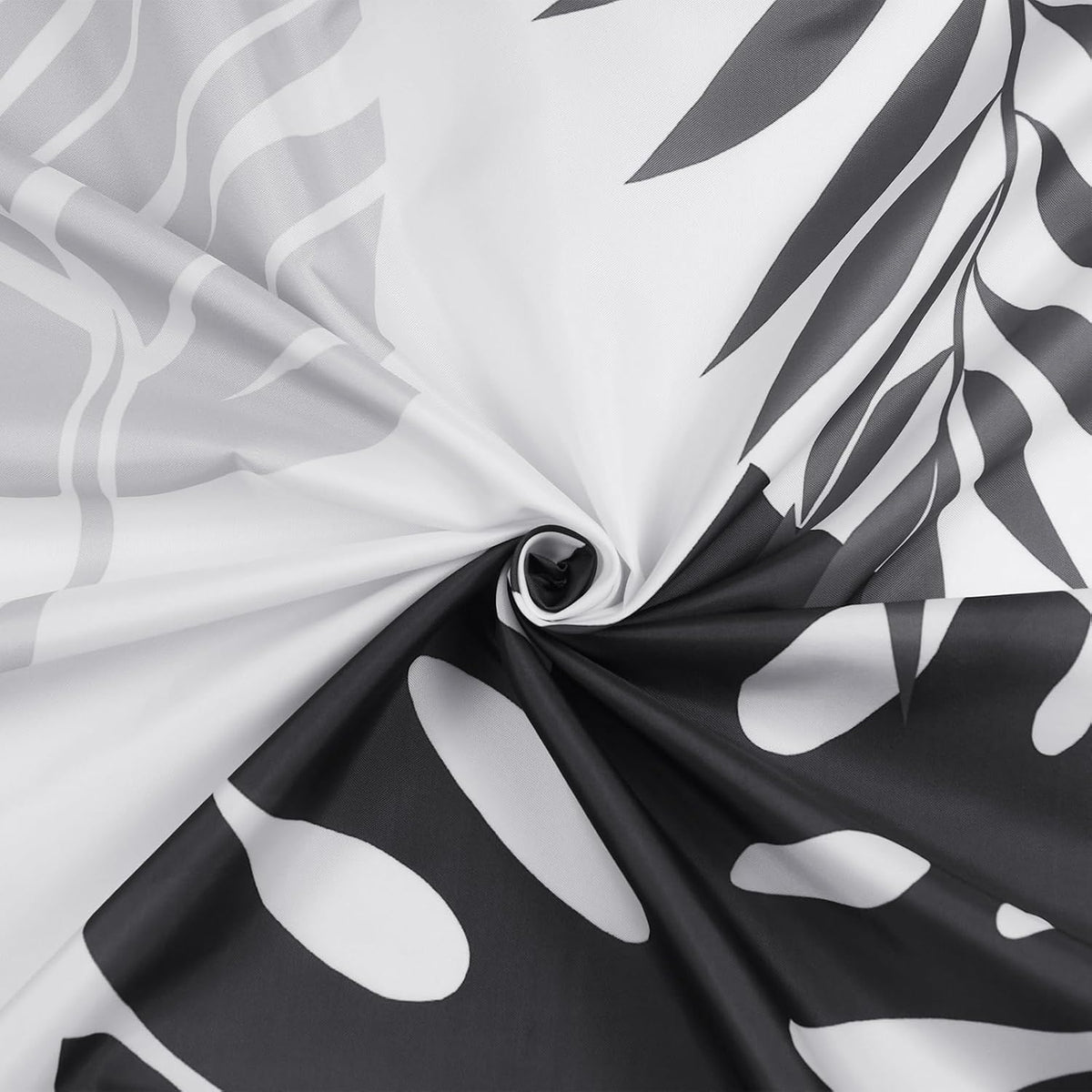 Shower Curtain Blue Eucalyptus Shower Curtains for Bathroom, Watercolor Leaf Shower Curtain Sets Waterproof Plant Shower Curtain Leaves Fabric Cloth Bathroom Curtains 72x72 inch with Hooks