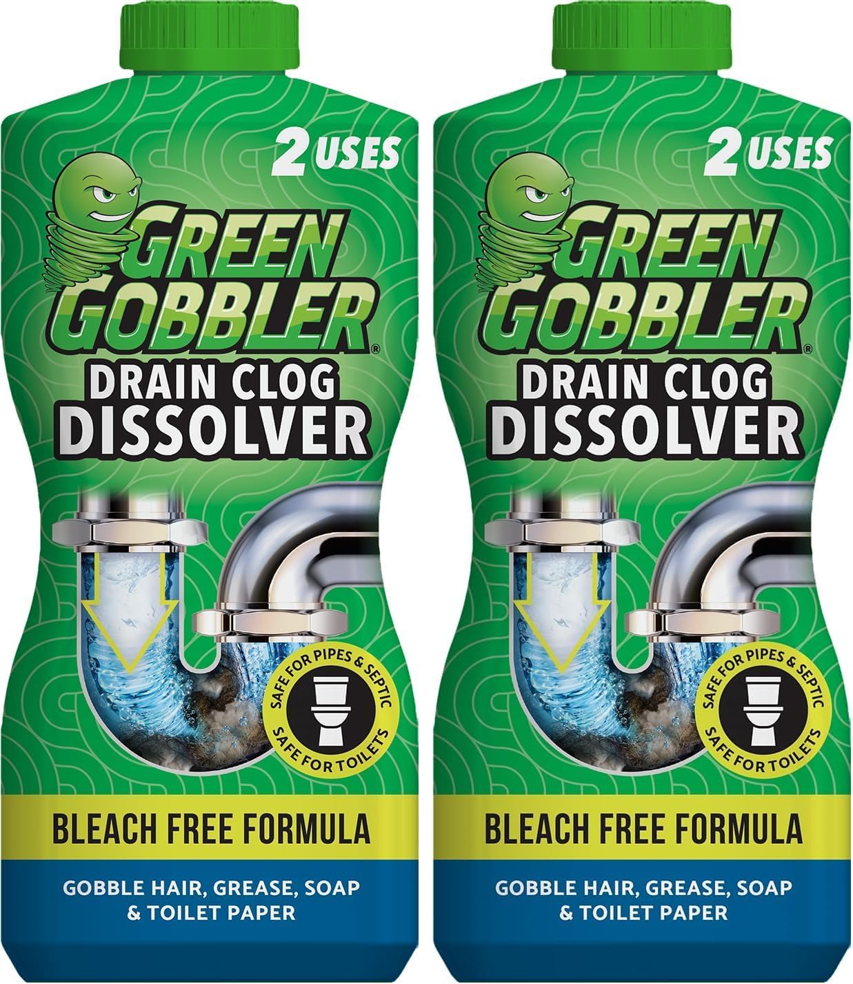 Drain Clog Dissolver, Drain Opener-Cleaner ,Toilet Clog Remover, 31 oz