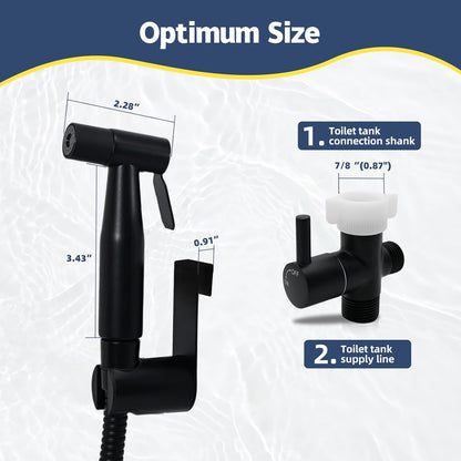 Handheld Bidet Sprayer for Toilet, Adjustable Water Pressure