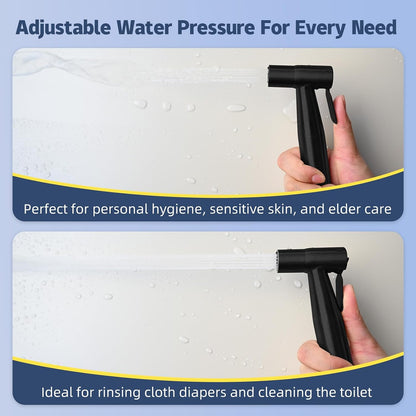 Handheld Bidet Sprayer for Toilet, Adjustable Water Pressure