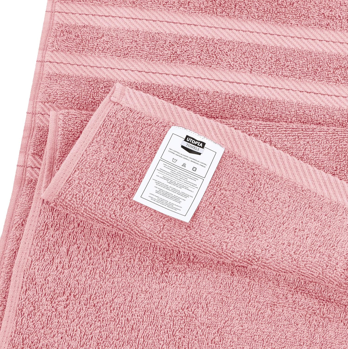 4 Pack XL Bath Towels, 30x60 in, Cotton, Grey | Oversized Premium Ring Spun Cotton Towels - Soft, Lightweight, Highly Absorbent, Fast-Drying, Great for Daily Use