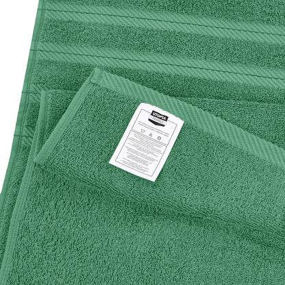 4 Pack XL Bath Towels, 30x60 in, Cotton, Grey | Oversized Premium Ring Spun Cotton Towels - Soft, Lightweight, Highly Absorbent, Fast-Drying, Great for Daily Use