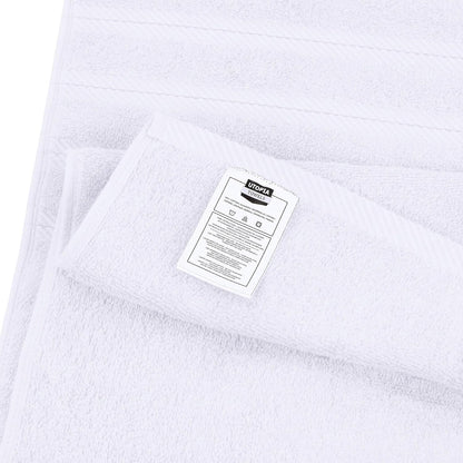 4 Pack XL Bath Towels, 30x60 in, Cotton, Grey | Oversized Premium Ring Spun Cotton Towels - Soft, Lightweight, Highly Absorbent, Fast-Drying, Great for Daily Use