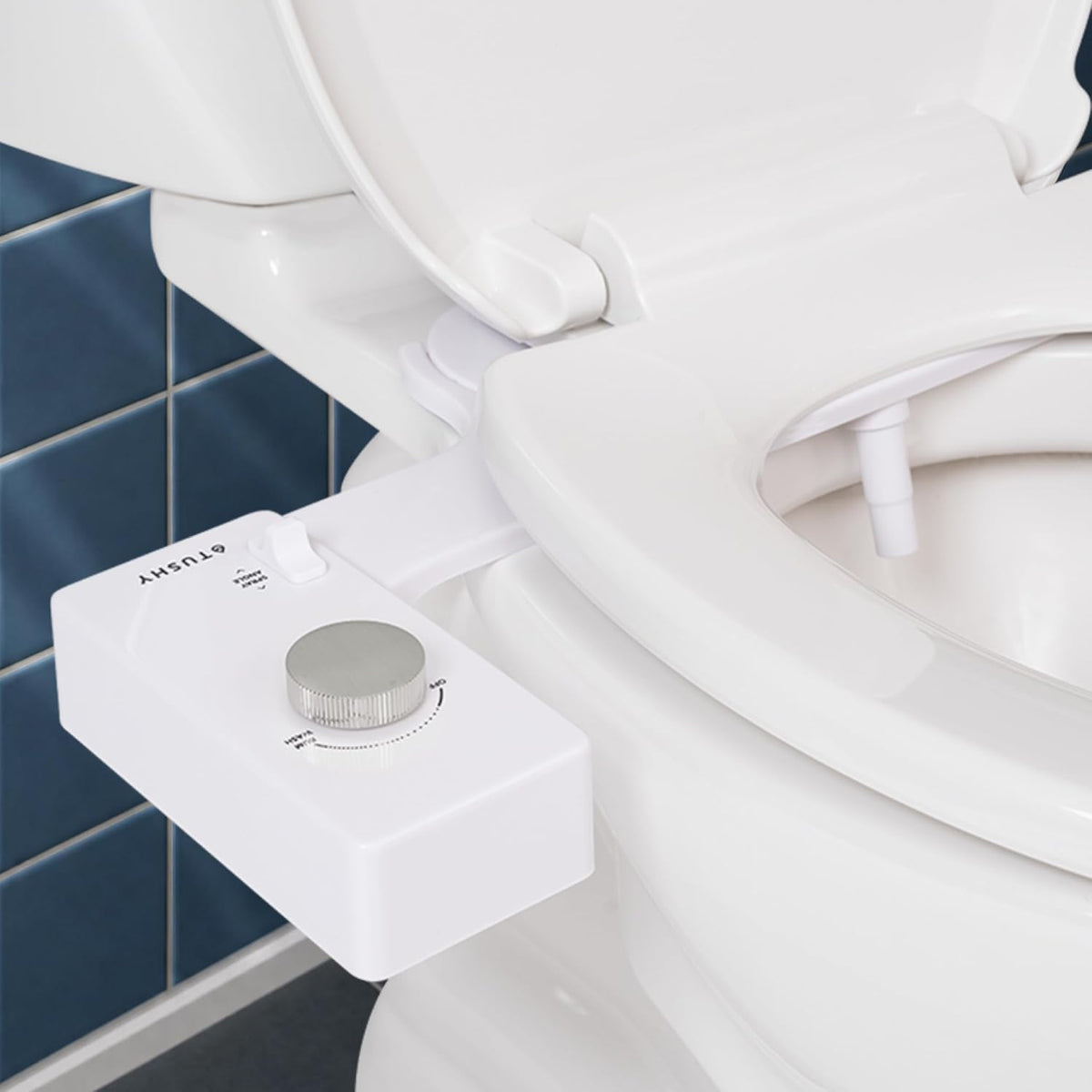 Classic 3.0 Bidet Toilet Seat Attachment, Brushed Nickel