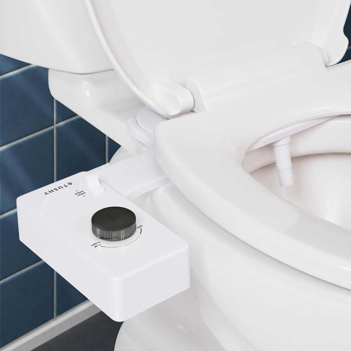 Classic 3.0 Bidet Toilet Seat Attachment, Brushed Nickel