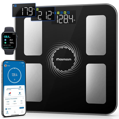 Smart Scale for Body Weight, BMI & Body Fat, 20 Body Metrics