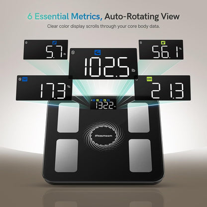 Smart Scale for Body Weight, BMI & Body Fat, 20 Body Metrics
