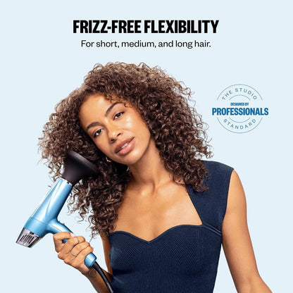 BabylissPRO Nano Titanium Hair Dryer, Professional 1875-Watt Blow Dryer, Lightweight, Ionic Technology Dries Hair Faster with Less Frizz