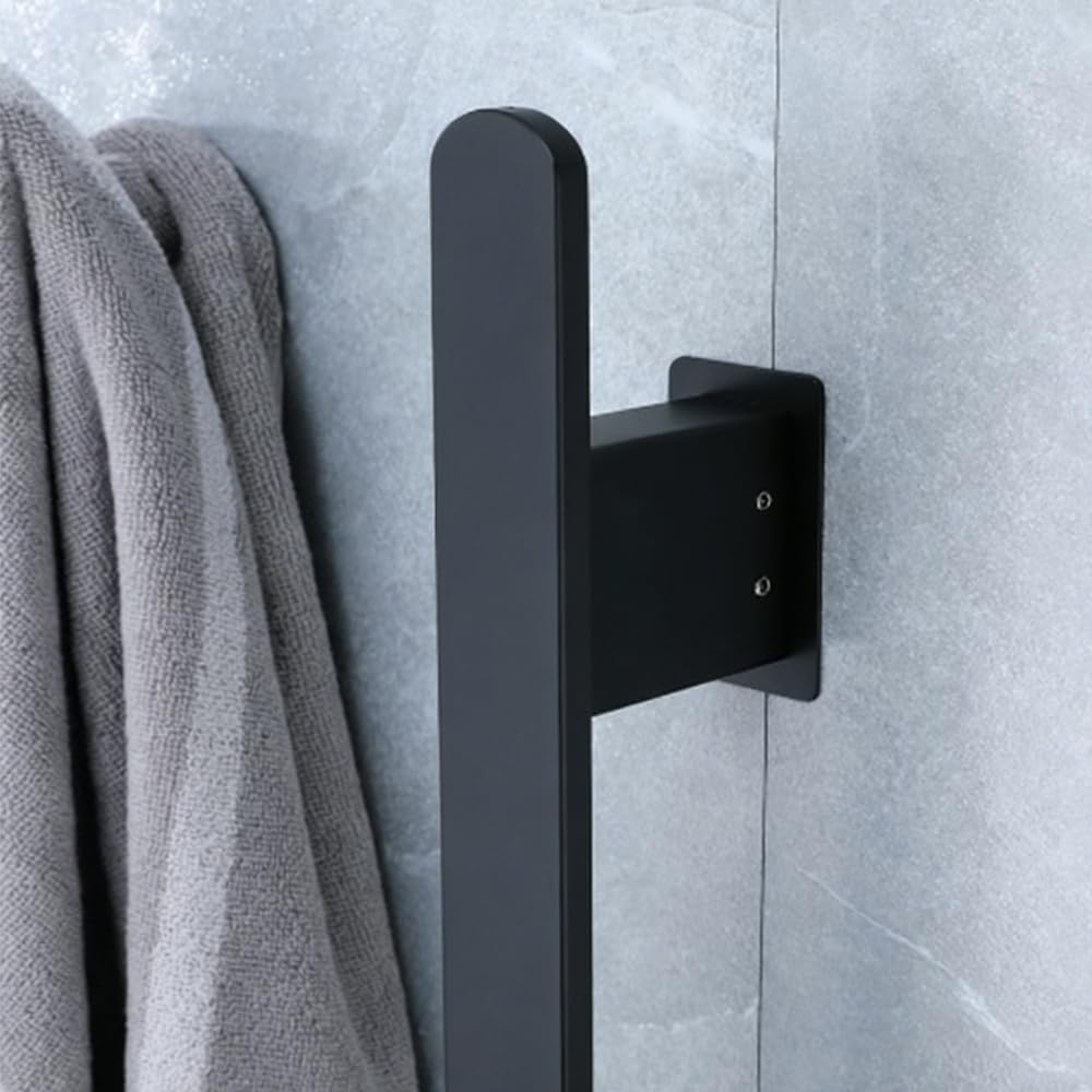 Bathroom Heated Towel Rack, Brushed Gold Towel Warmer, 2Bars, 110V | Smart Touch Control, Wall Mounted, Concealed Hardwired, Stainless Steel, Dry Towels in Modern Bathrooms, Space-Saving Design