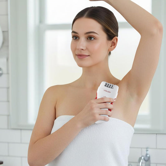 Legend 4 | Cordless Epilator Hair Removal Device for Women, 2 Speed Bikini Trimmer, Electric Shaver for Women, Rechargeable Body Hair Remover | Up to 6 Weeks of Smooth Skin, Cordless Rechargeable, Runs While Charging, Face & Leg Hair Removal, 80 Degree