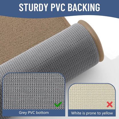 Memory Foam Bath Mat 30x20, Extra Soft Absorbent Bathroom Rugs - Colors A