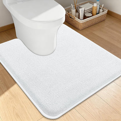 Memory Foam Bath Mat 30x20, Extra Soft Absorbent Bathroom Rugs - Colors A