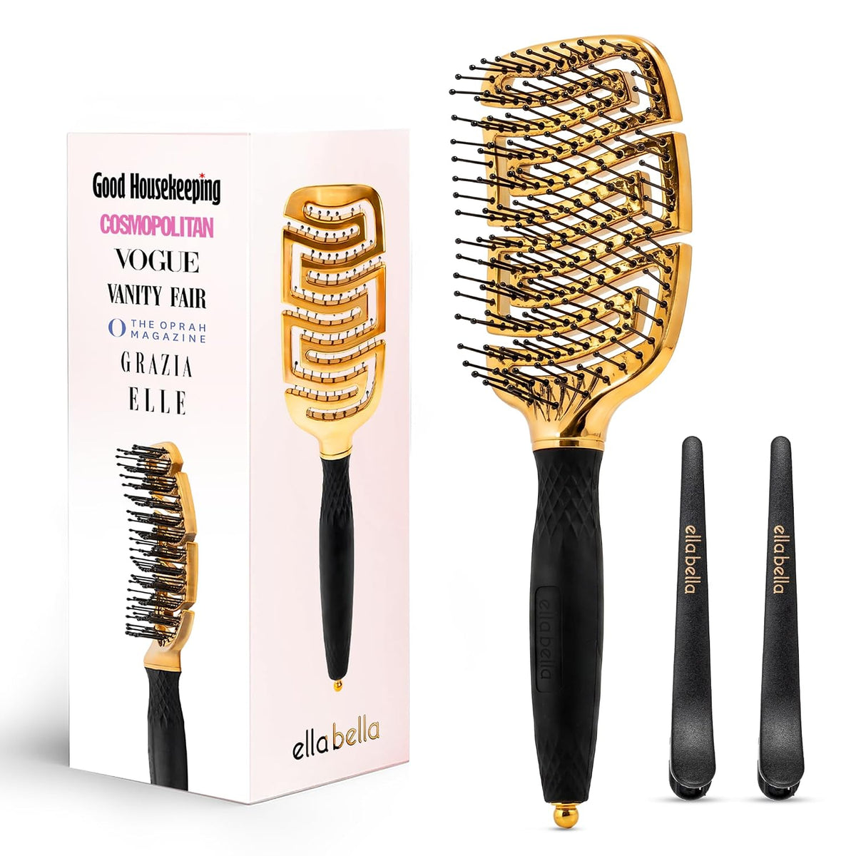 ® Detangling Hair Brush Set, Vented Fast Dry Blow Drying Brush