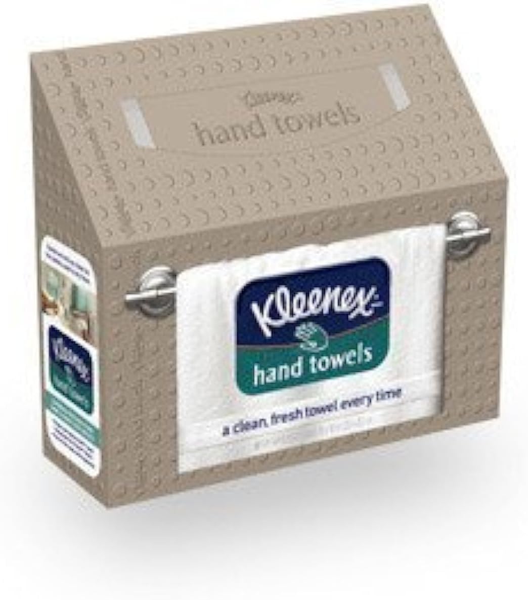 Disposable Paper Hand Towels, 6 Boxes, 60 Tissues per Box (360 Total Tissues), Packaging May Vary