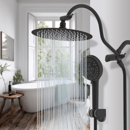 All Metal cUPC Certified Shower Head, 10'' Rainfall Shower Head