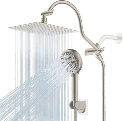 All Metal cUPC Certified Shower Head, 10'' Rainfall Shower Head