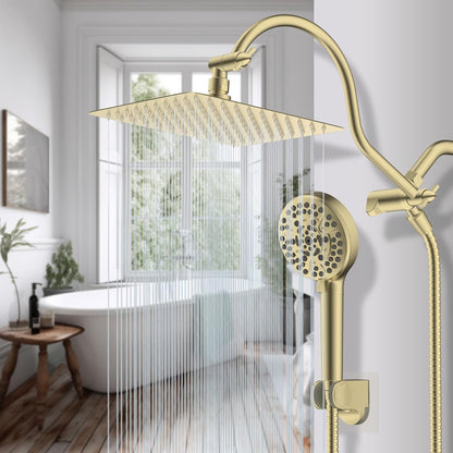 All Metal cUPC Certified Shower Head, 10'' Rainfall Shower Head