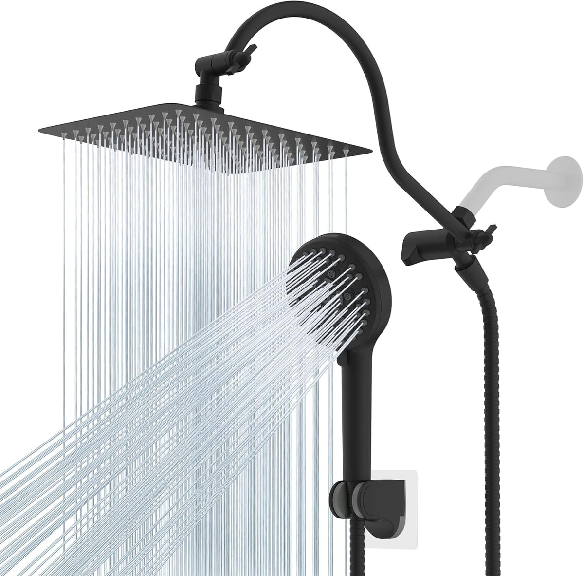 All Metal cUPC Certified Shower Head, 10'' Rainfall Shower Head
