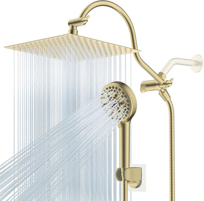 All Metal cUPC Certified Shower Head, 10'' Rainfall Shower Head