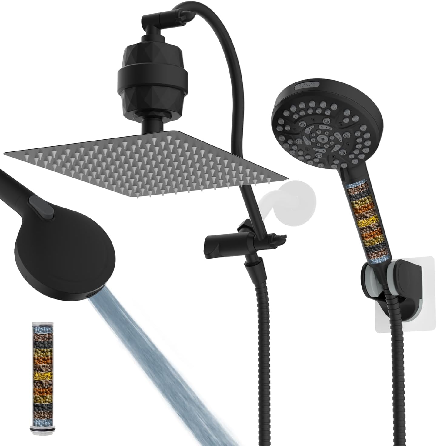 All Metal cUPC Certified Shower Head, 10'' Rainfall Shower Head