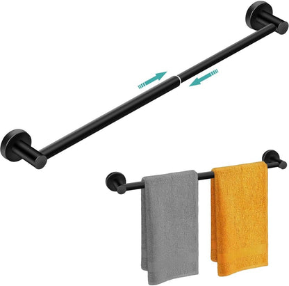 Adjustable Stainless Steel Towel Racks for Bathroom 13.18-24In