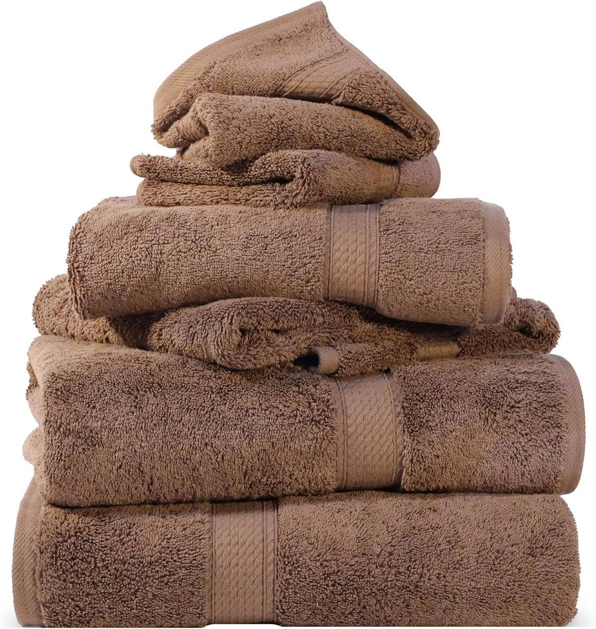 Egyptian Cotton Plush & Absorbent, Bath Towel Set of 2, Navy Blue | Quick Dry, Soft Luxury Towel Set, Bath Essentials for Bathroom, Guest Bath, Spa, 2 Piece Bath, Madeline Towels - Colors B