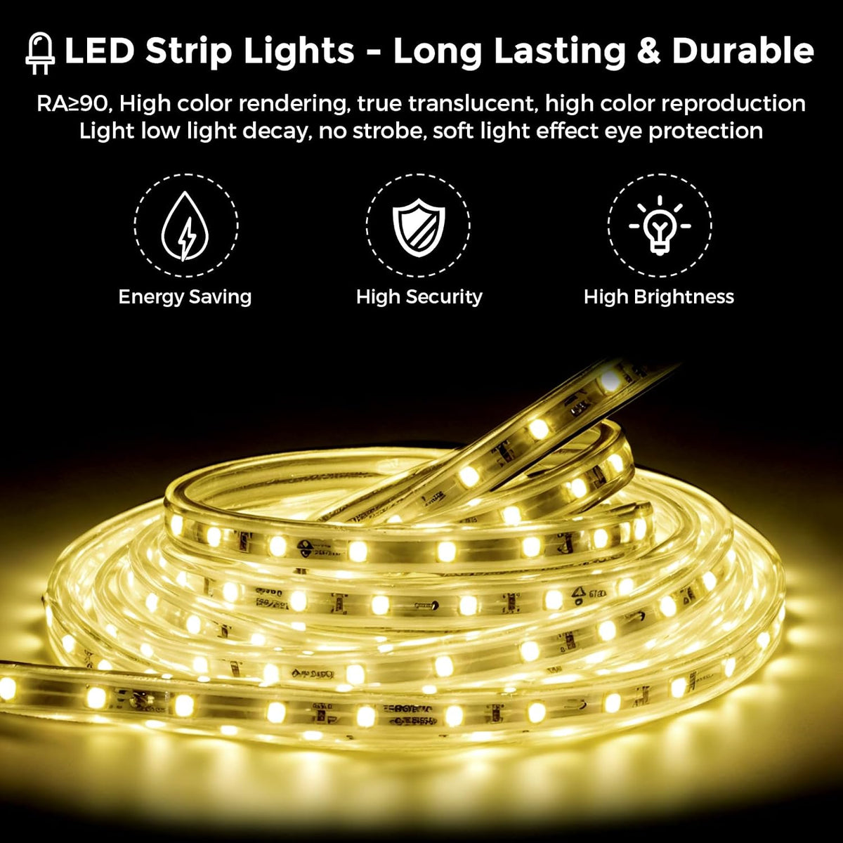 48x36 LED Bathroom Mirror with Light, Anti-Fog, 3 Colors - Colors B