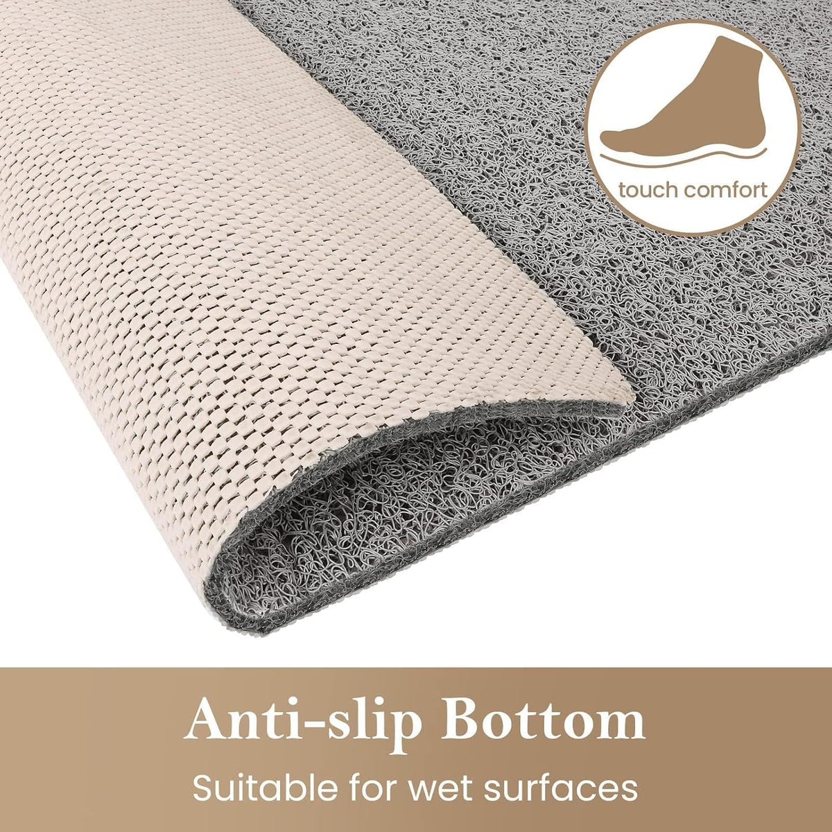 Shower Mat Bathtub Mat Non-Slip Soft Tub Mat