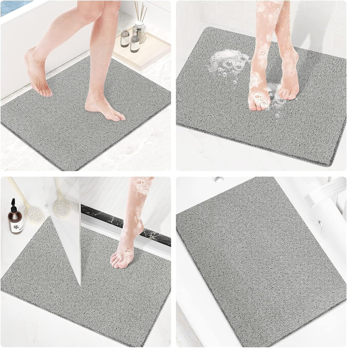 Shower Mat Bathtub Mat Non-Slip Soft Tub Mat