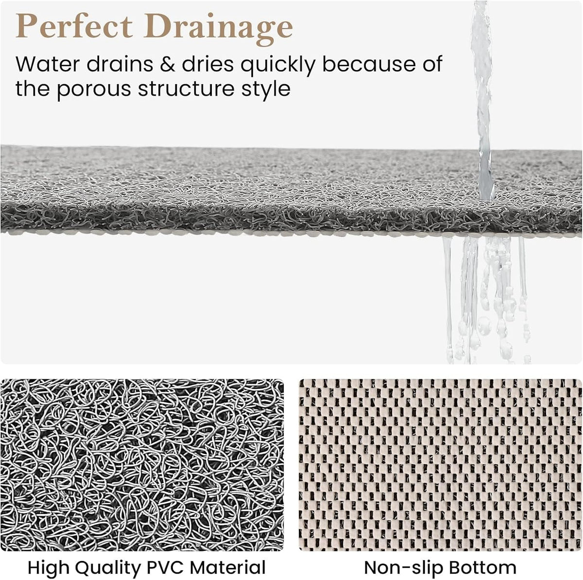 Shower Mat Bathtub Mat Non-Slip Soft Tub Mat