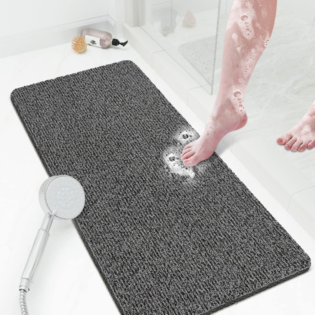 Shower Mat Bathtub Mat Non-Slip Soft Tub Mat