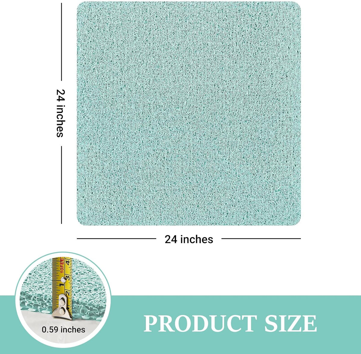 Shower Mat Bathtub Mat Non-Slip Soft Tub Mat