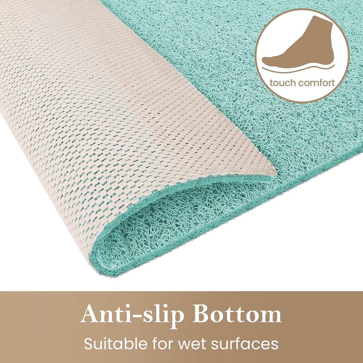 Shower Mat Bathtub Mat Non-Slip Soft Tub Mat