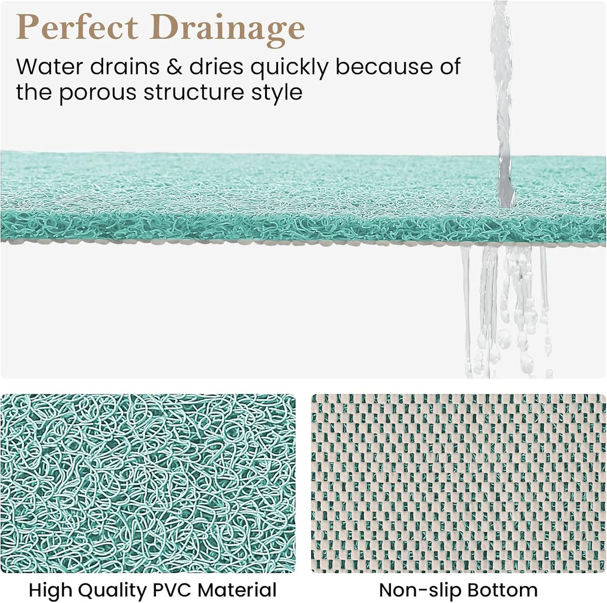 Shower Mat Bathtub Mat Non-Slip Soft Tub Mat