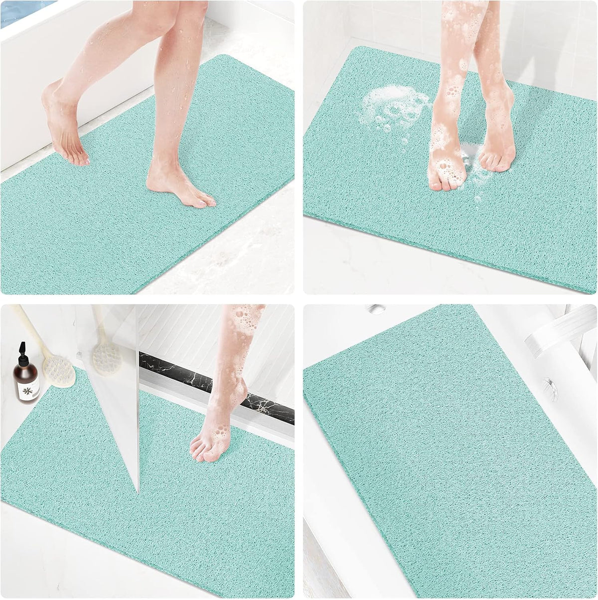 Shower Mat Bathtub Mat Non-Slip Soft Tub Mat
