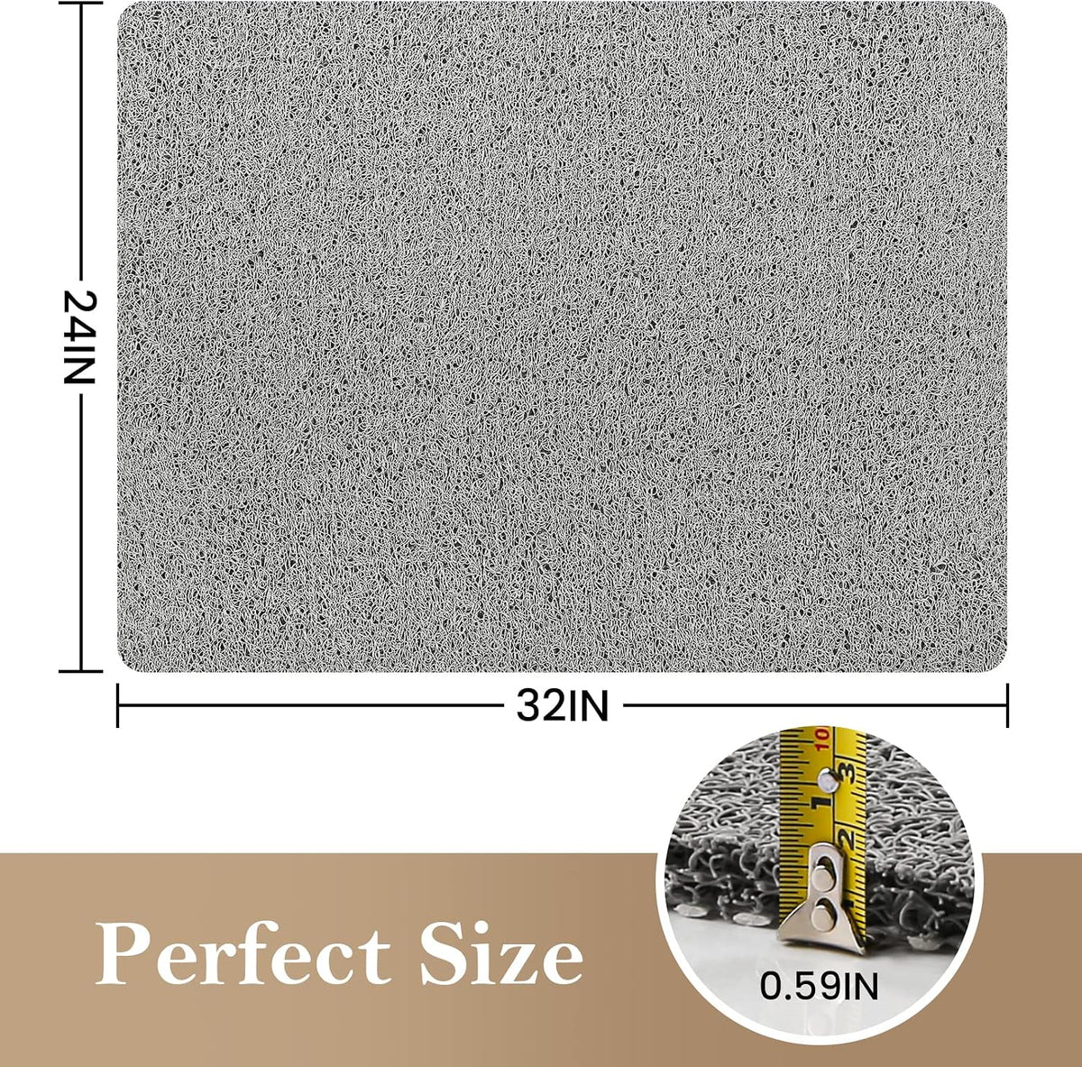 Shower Mat Bathtub Mat Non-Slip Soft Tub Mat