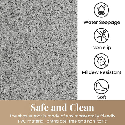 Shower Mat Bathtub Mat Non-Slip Soft Tub Mat