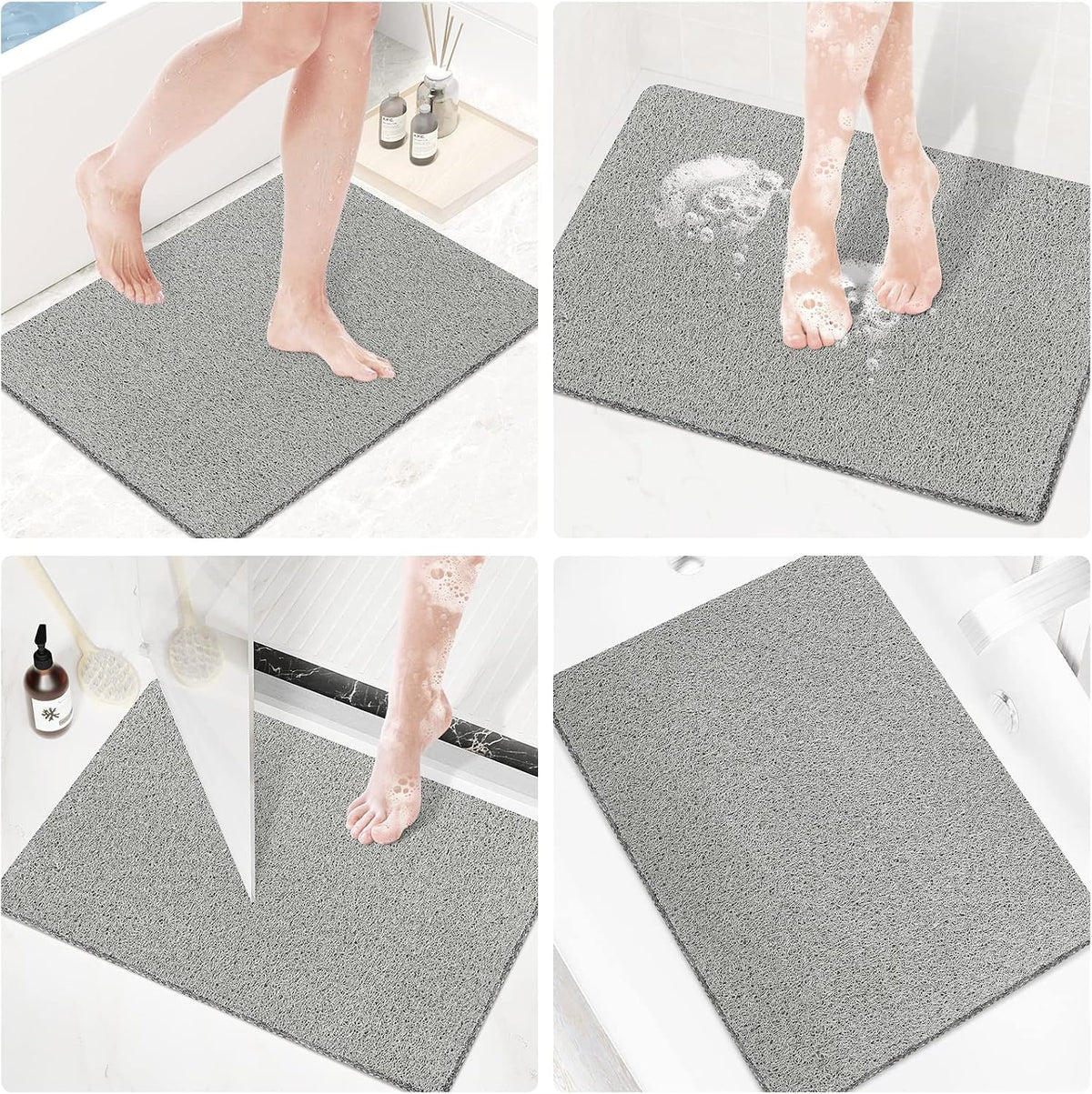 Shower Mat Bathtub Mat Non-Slip Soft Tub Mat
