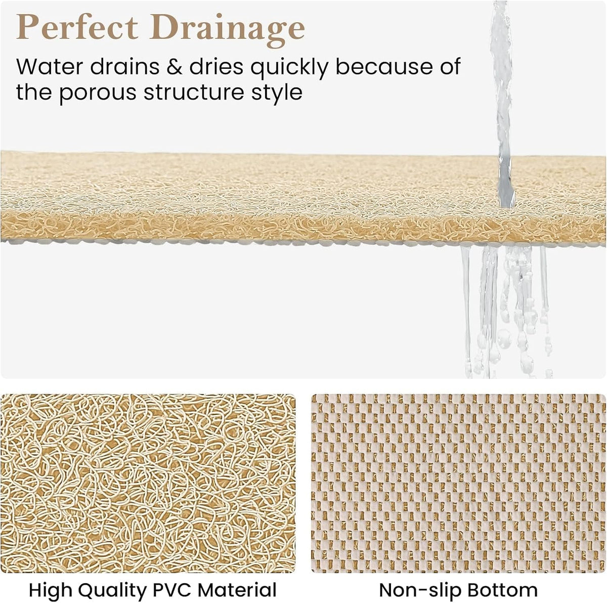 Shower Mat Bathtub Mat Non-Slip Soft Tub Mat