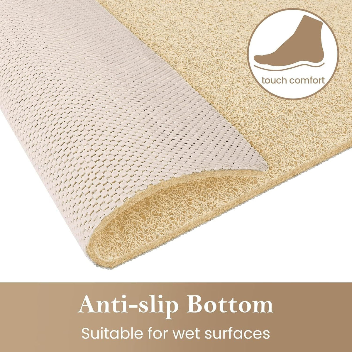 Shower Mat Bathtub Mat Non-Slip Soft Tub Mat