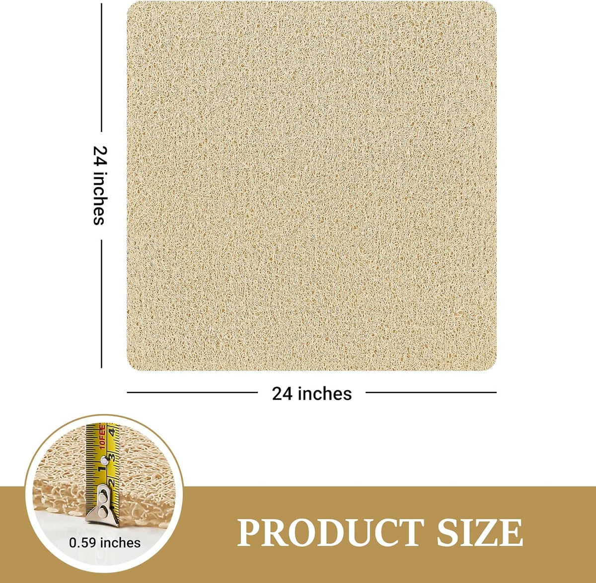 Shower Mat Bathtub Mat Non-Slip Soft Tub Mat