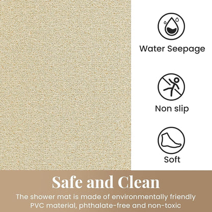 Shower Mat Bathtub Mat Non-Slip Soft Tub Mat