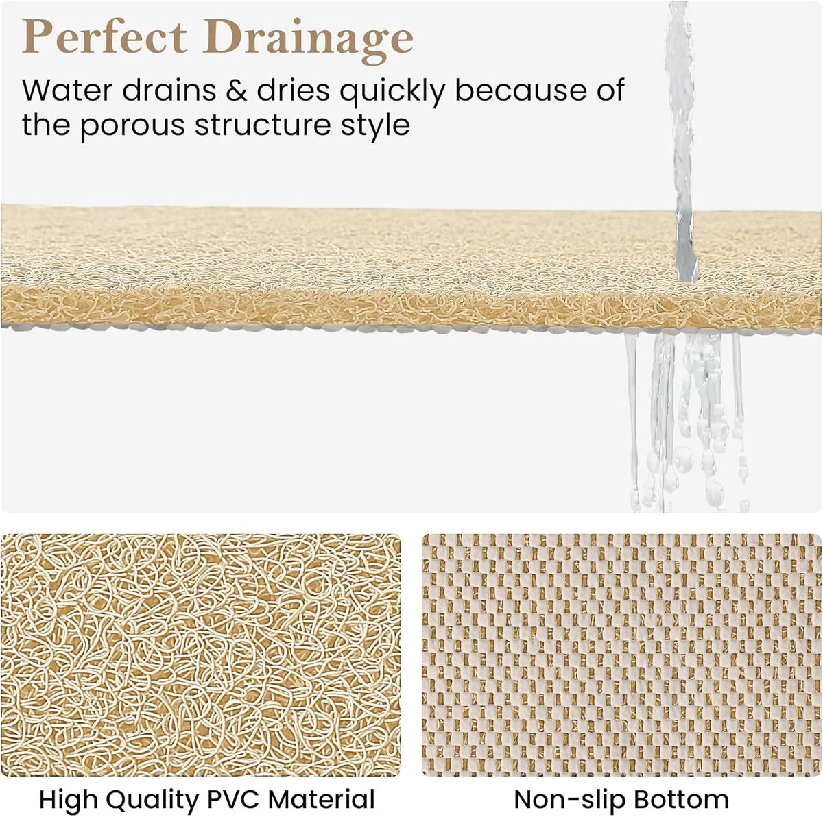 Shower Mat Bathtub Mat Non-Slip Soft Tub Mat