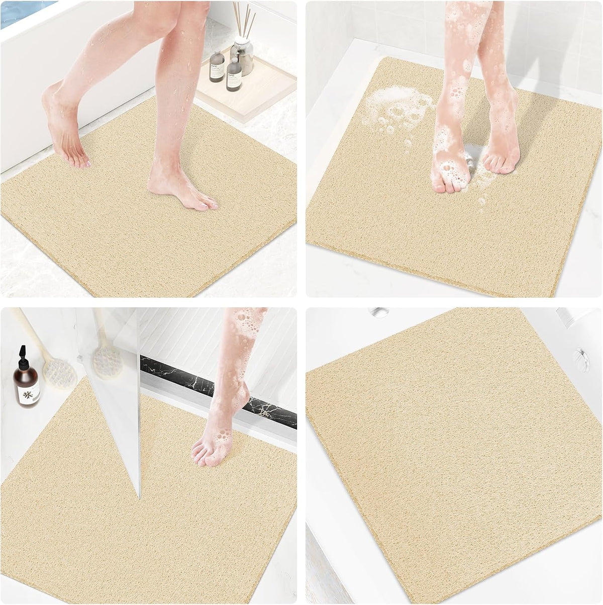 Shower Mat Bathtub Mat Non-Slip Soft Tub Mat